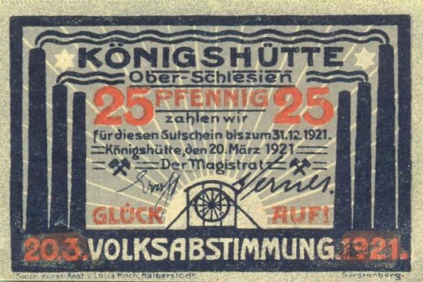 Königshütte-i notgeld
